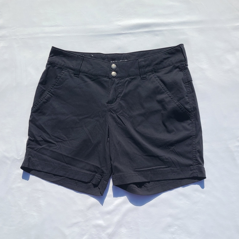 Columbia Omni-Shield Advanced Repellancy Black Outdoor Shorts for Women